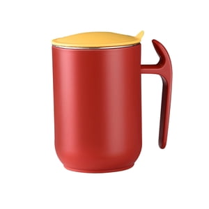 Bothyi - Vaso De Café Al Vacío Taza De Café Térmica Taza De Acero Inoxidable Para Viaje Rojo