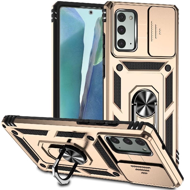 Estuche GANGXUN para Samsung Galaxy Note 20, soporte giratorio 360°, estilo mecánico y magnético