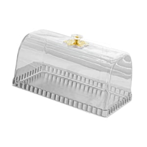 Bothyi - Adorno De Cúpula Transparente Para Tarta, Tapa Para Tarta De Boda, Plato Festivo, Longitud 27 Cm