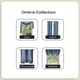 thumbnail image 5 of Bufanda ACHIM Sheer para ventana, 50 x 144 cm, poliéster azul, 5 of 6