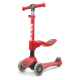 thumbnail image 1 of Scooter 2 en 1 Monopatín Infantil con Luces Kick N Roll S6 2 In 1 Rojo, 1 of 3