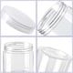 thumbnail image 3 of Recipientes de almacenamiento Panxxsen de plástico transparente de 115 ml con tapas, 20 unidades, 3 of 7