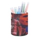 thumbnail image 1 of Christian Pulisic-theme Cylinder Pen Holder Pencil Organizer with Flannel Lining PVC Leather Material Cardboard Base for study work 10*8CM, 1 of 6