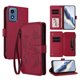 thumbnail image 1 of Funda Cartera Mariposa para [Motorola Moto G Play 2024 4G] con Soporte y Cremallera Rojo, 1 of 6