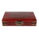 thumbnail image 1 of Ábaco aritmético de cuentas de madera chino vintage con caja Calculadora antigua, 1 of 3