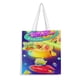thumbnail image 1 of Pizza Planet Aliens Bolso de tela con estampado de lienzo para mujer, bolsa de compras reutilizable y estética, con cremallera interior, regalo para mujer,38*45cm., 1 of 6
