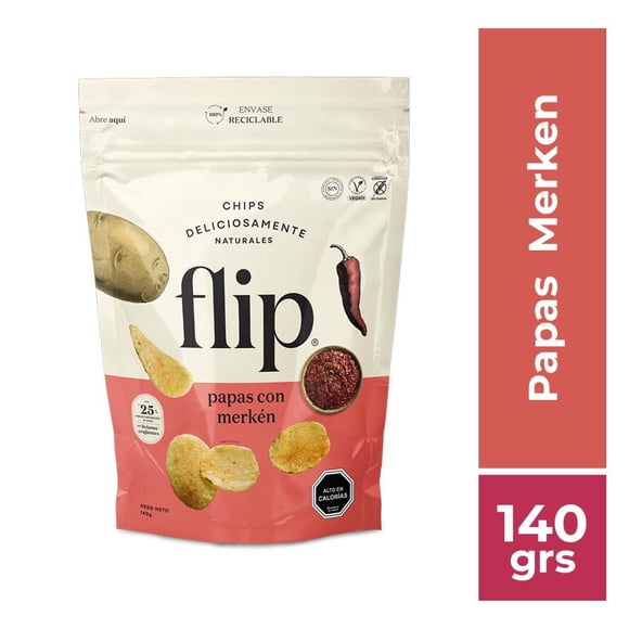 Papas Fritas Merkén, 140 g
