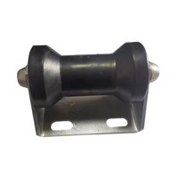 Ioensy - Soporte De Rodillo De Anclaje De Proa, Rodillo De Goma Resistente Para Lancha Rápida, Barco Marino