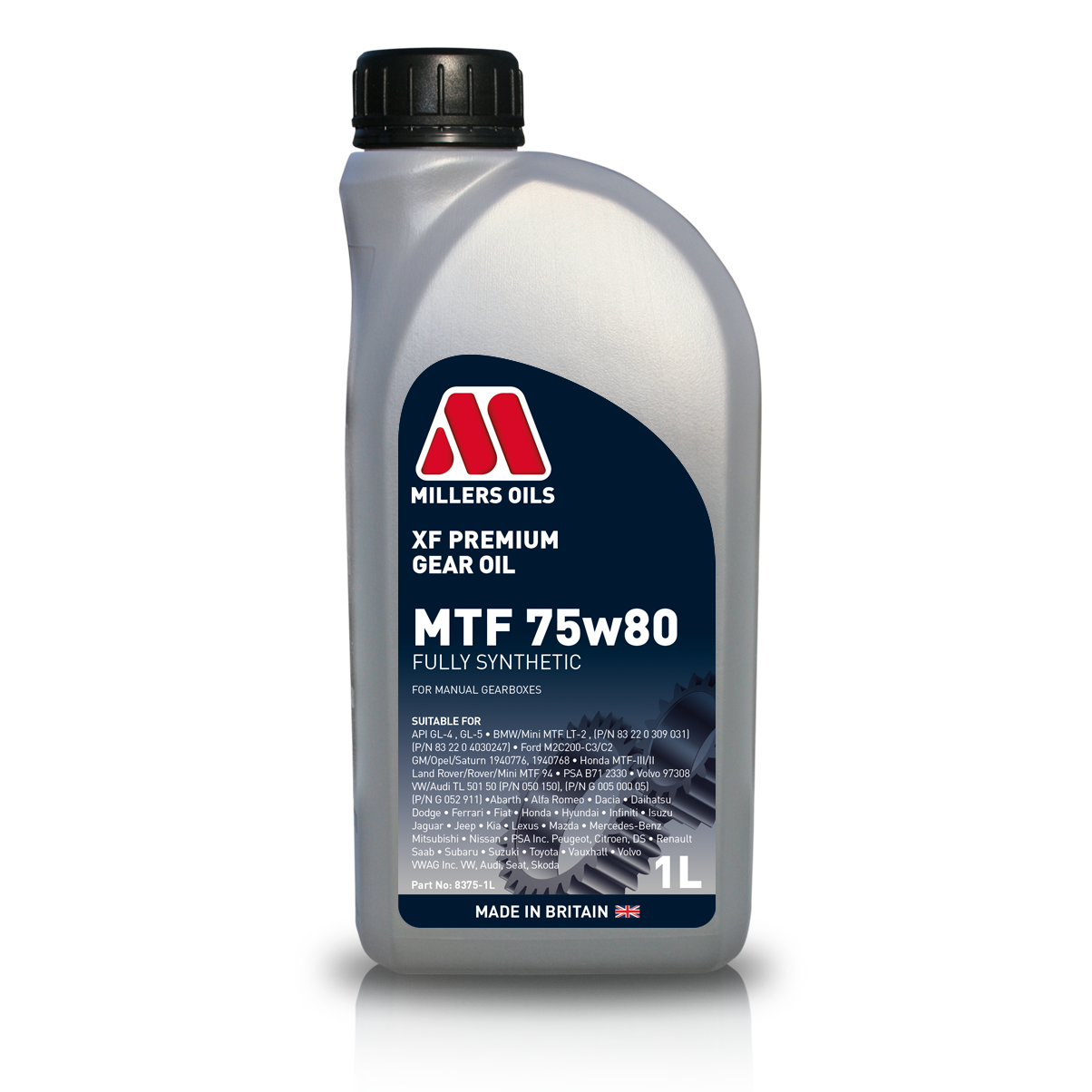 Miller´S - Atf Xf Premium Mtf 75W80. Formato 1L