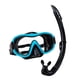 thumbnail image 1 of Gafas De Natación Y Snorkel, Gafas De Buceo Para Buceo, Natación Y Snorkel, Color Cian, 1 of 5