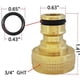 thumbnail image 3 of Conector Rapido Latan HQMPC 34 Pulgada Set 2 Manguera Jardan, 3 of 3