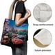 thumbnail image 3 of Disney: Rayo McQueen Bolso de tela con estampado de lienzo para mujer, bolsa de compras reutilizable y estética, con cremallera interior, regalo para mujer,40*40cm., 3 of 6