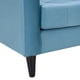 thumbnail image 4 of Sofa Retro 1 Cuerpo Felpa Azul Petroleo, 4 of 6