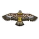 thumbnail image 2 of Al Aire Libre Eagle Kite Sport Playing Toy DIY Toy Para Beach Garden Park Brown, 2 of 5