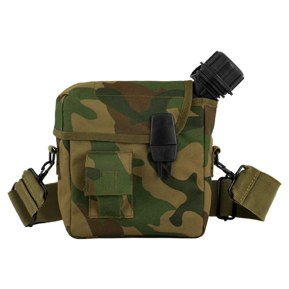Funda para cantimplora Fox Outdoor Products Woodland Camo, 2 litros