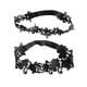 thumbnail image 1 of 2x Ligas Nupciales De La Boda Flor Encaje Liguero Mujeres Muslo Anillos Negro, 1 of 5