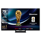 thumbnail image 1 of Televisor Hisense 75" ULED 4K GoogleTV PRO - Caja Reciclada, 1 of 5
