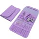 thumbnail image 1 of Namzi Juego de Cortaúñas, 1 Juego de 16 Herramientas de Cuidado de Uñas de Acero Inoxidable, Emparejado con Empaque de Cuero, Adecuado para Uñas Gruesas, Morado, 1 of 4