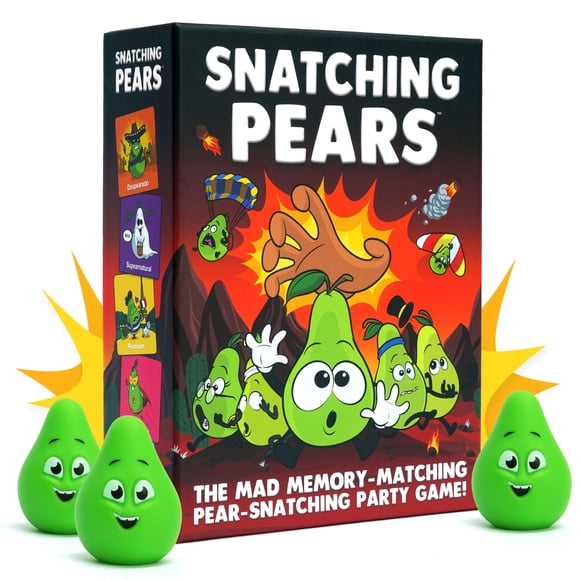Juego de mesa Snatching Pears: combinación de memoria para 2 a 6 jugadores, 7 o más