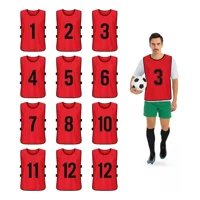 Linea Sport - Petos Numérico Del 1 Al 12 Chaleco Deportivo De Adultos