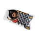 thumbnail image 2 of Manga De Viento Decorativa Japonesa Bandera De Carpa Koi Nobori Pez Vela 15 Cm Negro, 2 of 5
