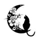 thumbnail image 5 of Arte De Pared De Metal De Gato Modern Decorative Iron Art Art Para Entryway Home Cafe Style A, 5 of 5