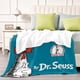 thumbnail image 4 of Dr. Seuss anti-pilling, suave, ligera, esponjosa y acogedora de lujo para hogar y cocina – Perfecta para niños y adultos, 100 x 150 cm, 4 of 6