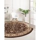 thumbnail image 3 of Alfombra Rugs.com 183 cm redonda marrón de pelo medio, 3 of 9