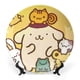 thumbnail image 1 of Pompompurin Plato decorativo de porcelana fina (bone china), plato decorativo de cerámica para hogar, oficina, soporte de pared, platos decorativos para dormitorio - 6 pulgadas (15 cm), 1 of 6