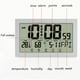 thumbnail image 5 of Reloj de pared digital con pantalla táctil creativo, reloj despertador electrónico con temperatura y humedad., 5 of 6