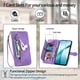 thumbnail image 3 of Funda FOXDOCK Cartera Piel Samsung Galaxy S26 Ultra – Antirrobo RFID, Antigolpes – Púrpura, 3 of 6