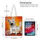 thumbnail image 5 of Perro Bolt Bolso de tela con estampado de lienzo para mujer, 5 of 6