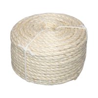 Magideal - Cuerda De Sisal, Cuerda De Cáñamo Para Bricolaje, Jardinería, Cuerda De Reparación De Torres Para Gatos, Poste Rascador Para Gatos, Cuerda De Repuesto 8Mm X 15M