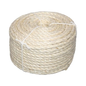 Magideal - Cuerda De Sisal, Cuerda De Cáñamo Para Bricolaje, Jardinería, Cuerda De Reparación De Torres Para Gatos, Poste Rascador Para Gatos, Cuerda De Repuesto 8Mm X 15M
