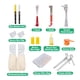 thumbnail image 3 of Kit de apicultura Honey Lake de 31 piezas, traje protector, guantes y ahumador, talla XXL, 3 of 6