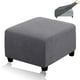 thumbnail image 1 of Funda otomana cuadrada grande, elástica, para reposapiés y taburete, protectores de muebles, 1 of 7