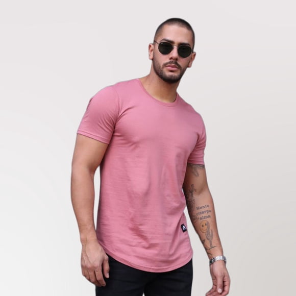 polera longfit Palo Rosa