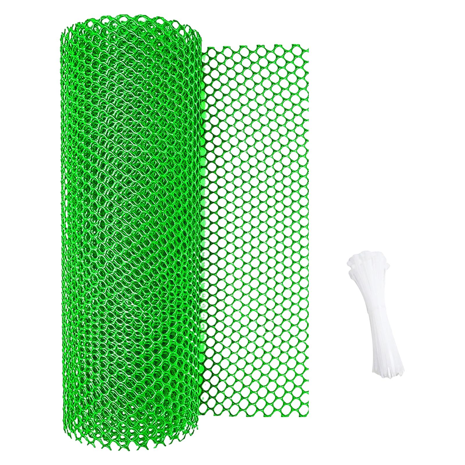 Ioensy - Aves De Corral Con Marco De Alambre De Pollo Que Cercan La Protección Decorativa Para El Verde De La Seguridad Al Aire Libre