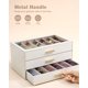 thumbnail image 3 of Organizador de gafas de sol Lolalet 18 ranuras 3 niveles Beige, 3 of 7