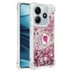 thumbnail image 3 of FOXDOCK Funda Glitter Líquida para Xiaomi Redmi Note 14 4G con Anillo Brillante, TPU Antichoques y Esquinas Reforzadas, Soporte, 3 of 6