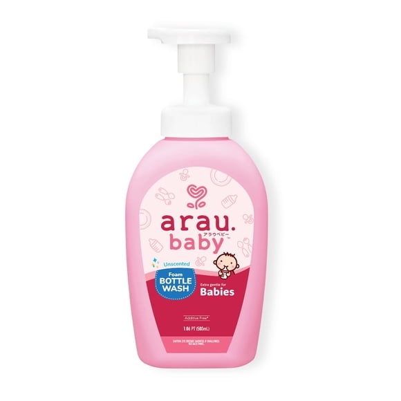 Lavado Espumoso para Biberones Arau Baby Sin Fragancia 500 ml (paquete de 1)