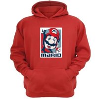 Genérico - Polerón Canguro Plomero Rojo Rojo Talla M Unisex