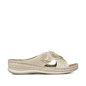 Sandalia Tipo Chala Confort Taco Cuña Mujer Weide Yl056