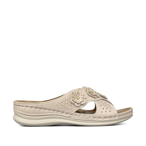 Sandalia Tipo Chala Confort Taco Cuña Mujer Weide Yl056