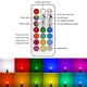 thumbnail image 4 of Bombilla LED ILC RGB de 5 W, E26, base de rosca, regulable, 450 lm (paquete de 4), 4 of 8