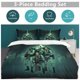 thumbnail image 5 of x327 Ghostbusters Bed Duvet Cover Microfiber Bedding Sets 3D Printed Lightweight 3 Piece Comforter Sets, 1 Duvet Cover And 2 Pillow Shams for Kids Boys Girls 79"x90" jn327, 5 of 5