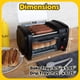 thumbnail image 5 of Horno Tostador para Hot Dogs Great Northern Popcorn 120V con Temporizador, 5 of 6