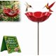 thumbnail image 1 of Estaca jardín flor metal hecha mano estación riego abejas decoración exterior amigable polinizadores, 1 of 7