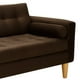 thumbnail image 4 of Sofa Retro 2c Felpa 04 Chocolate, 4 of 6