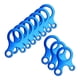 thumbnail image 1 of 10 Piezas 3 Agujeros Tienda Cuerda Sujetador Viento Cuerda Hebilla Tensor Azul, 1 of 5